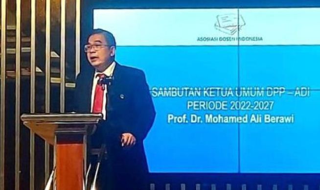 Ketua Umum Asosiasi Dosen Indonesia, Mohammed Ali Berawi. (Foto/Ist)